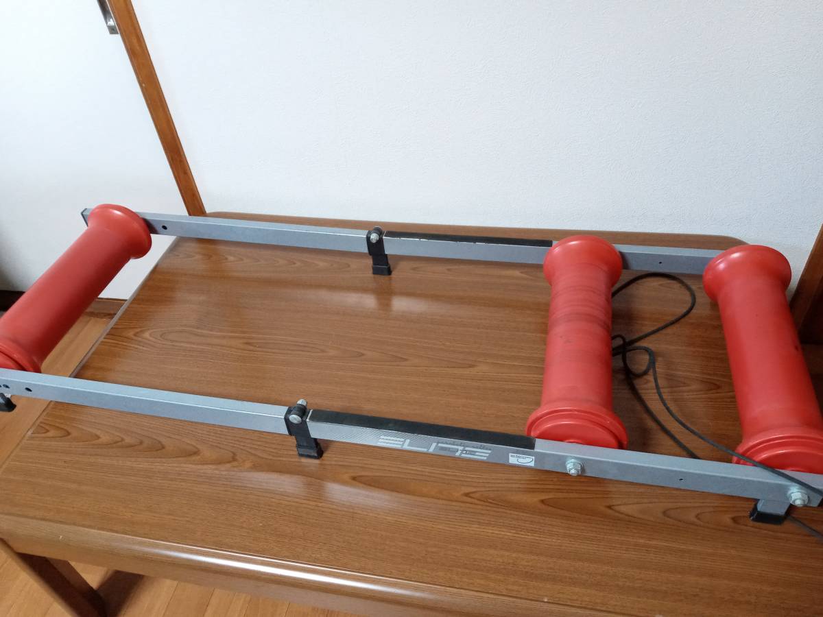 爆買い，格安 ELITE エリート 3本ローラー パラボリックローラー PARABOLIC ROLLER ロードバイク トレーニング ローラー台 折りたたみ式 自転車(トレーニング機器)｜売買されたオークション情報、yahooの商品情 トレーニング機器