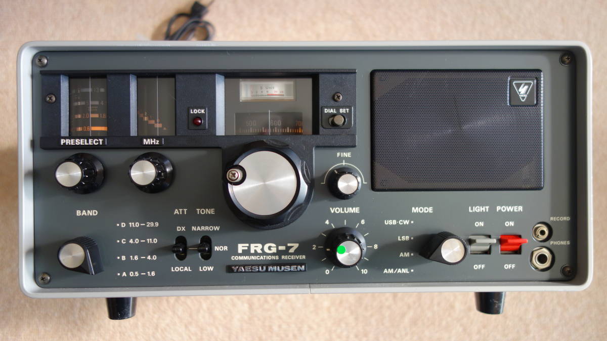 YAESU MUSEN FRG-7 受信機 Yahoo!オークション 「yaesu frg-7」の落札相場・落札価格 : Yaesu FRG
