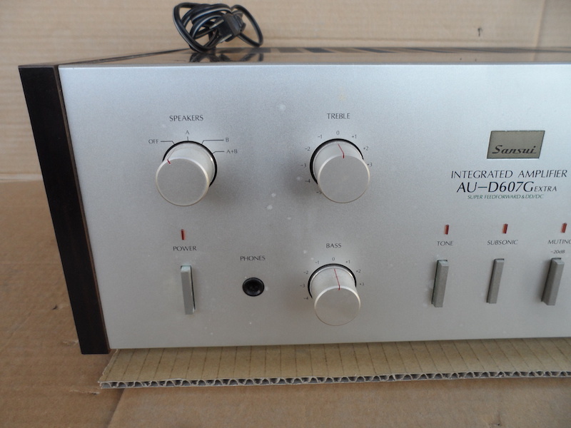 サンスイ SANSUI AU-D607G Extra プリメインアンプ　