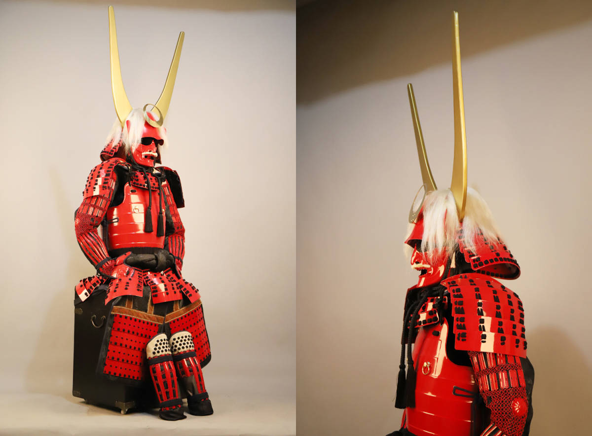 井伊直政 Yahoo!オークション 甲冑 戦国武将井伊直政具足鎧 戦国武将 