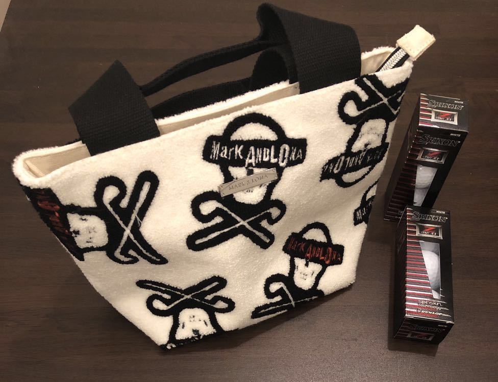 セール，限定SALE MARK&LONA マークアンドロナ サガラ刺繍カートバック ホワイト(ポーチ)｜売買されたオークション情報、yahooの商品情報をアーカイブ公開 - オークファン ポーチ