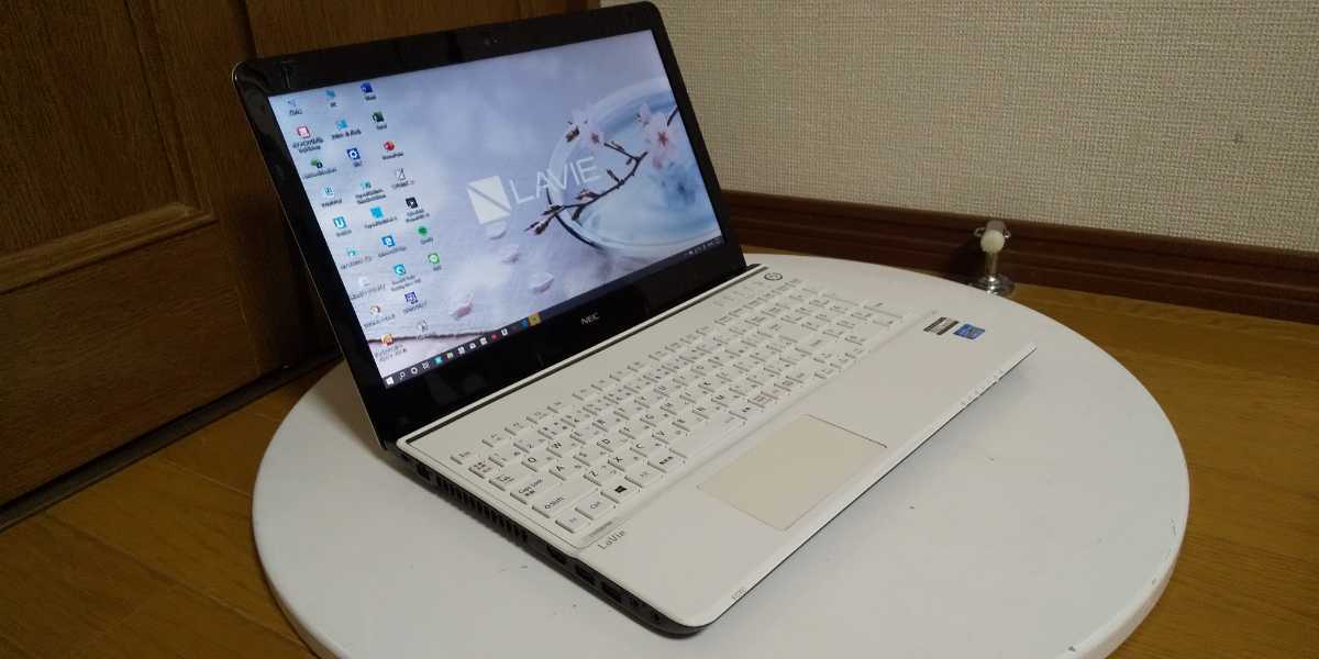 NEC LaVie S クリスタル ノートパソコン Lavie LL750⁄S PC-LL750SSW