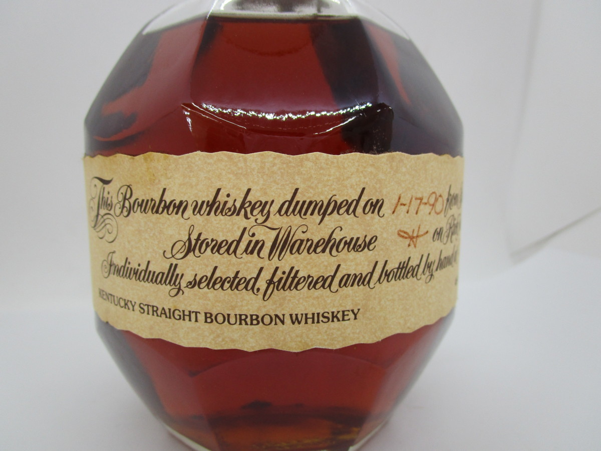 未開栓 巾着付き ブラントン シングルバレル 750ml 古酒 ブラントン 750ml 46.5％ Blanton バーボンウイスキー 未開栓 巾着付き