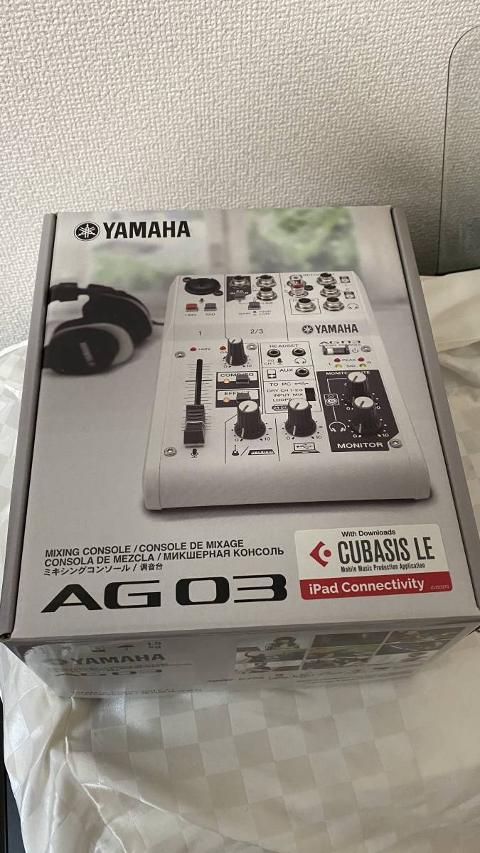 【中古使用少】YAMAHA AG03 ミキシングコンソール_2