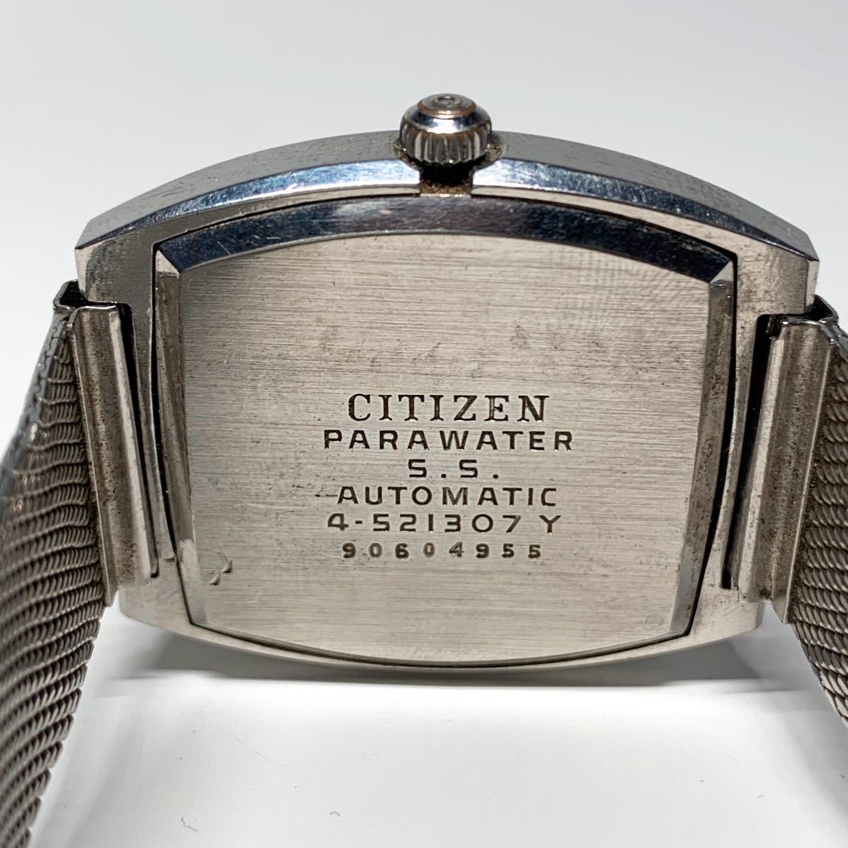 CITIZEN シチズン スクエアカスタム 27石 自動巻 稼働品 デイデイト 4 