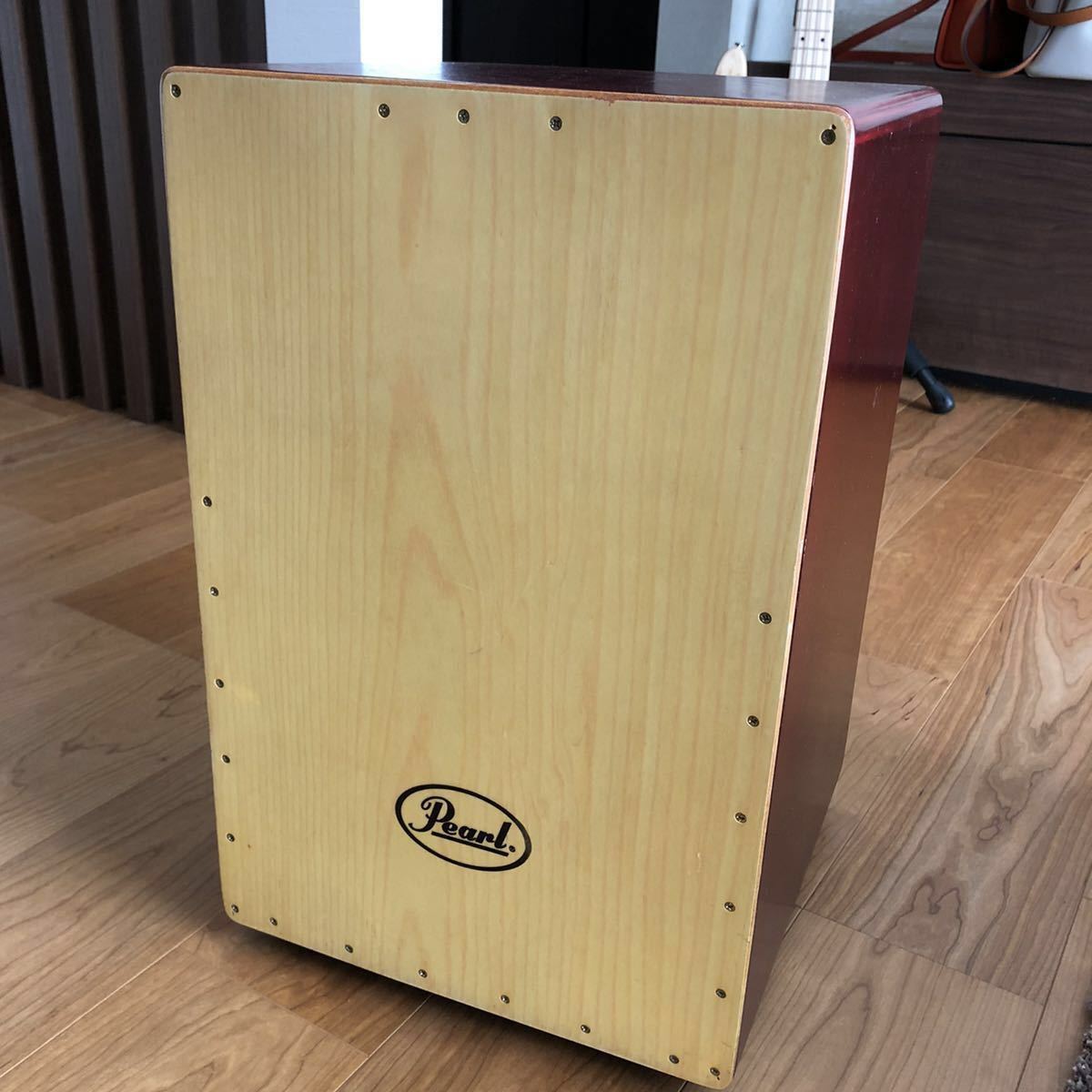 カホン pearl 中古 美品 値下げ中古美品Pearl カホン キャリーバッグ