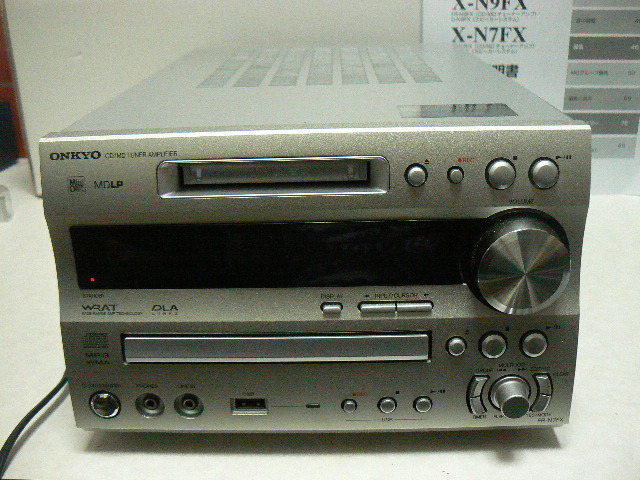 ONKYO FR-N7FX 純正リモコン付ONKYO FR-N7FX CD、MD⁄USB3.0動作確認済