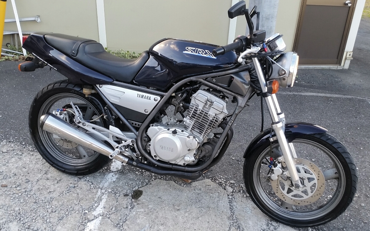 YAMAHA SRX250 3WP 実働 書類あり 関東圏内格安出品者の配送あり 短期の出品 動画あり 入札の制限あり 自動車、オートバイ