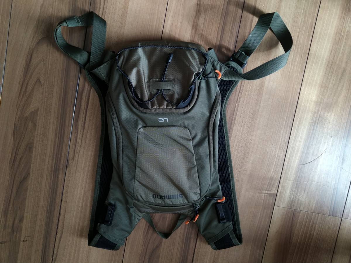 【大人気，定番人気】 シマノ SHIMANO U-2 サイクリングバック 改造してますが極(リュックサック)｜売買されたオークション情報、yahooの商品情報をアーカイブ公開 - オークファン リュックサック
