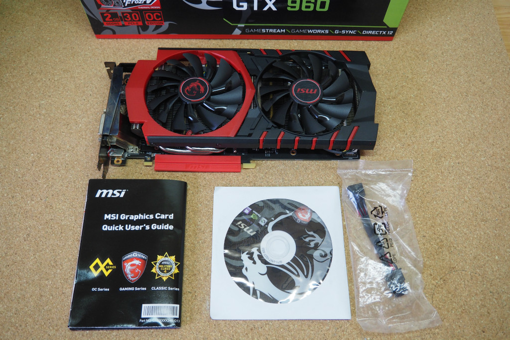 MSI グラフィックボード GeForce GTX960 GAMING 2GB 完動美品 | GTX