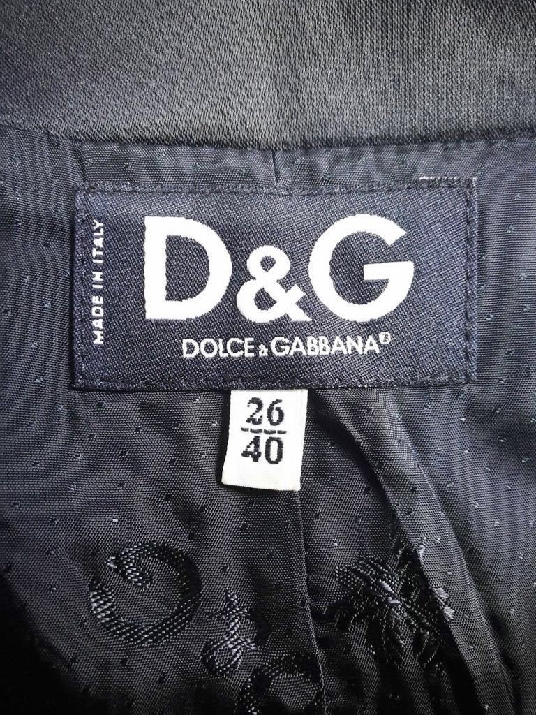 G) D&G ドルチェ＆ガッバーナ レディース ブラック パンツ スーツ