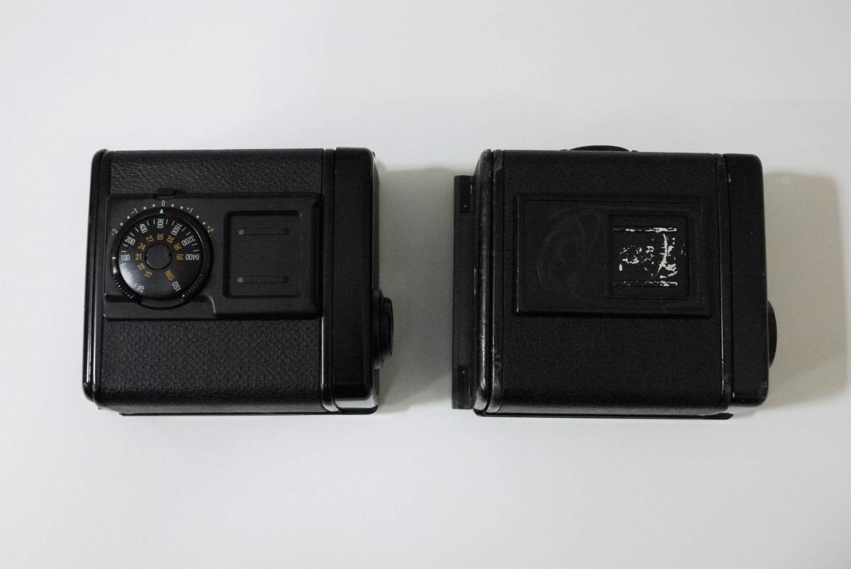 希少！ゼンザブロニカ（BRONICA） フィルムバック SQ-i 220（6X6）とSQ