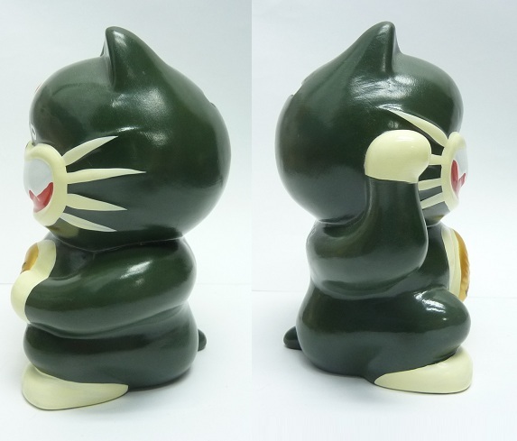 レア じゃりン子チエ 小鉄 貯金箱 陶器製 招き小鉄 はるき悦巳 大阪限定