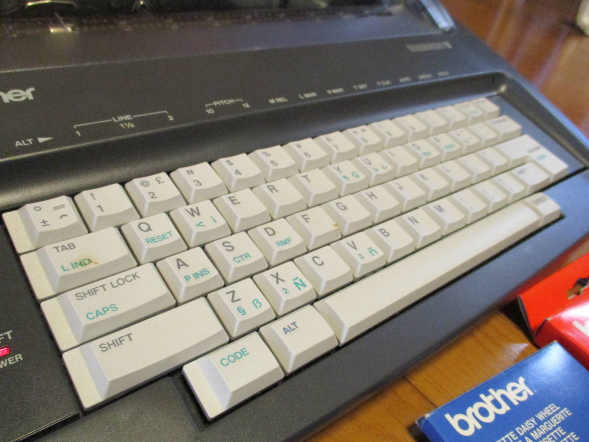 WORDSHOT V 電子式タイプライター brother brother（ブラザー） ワード