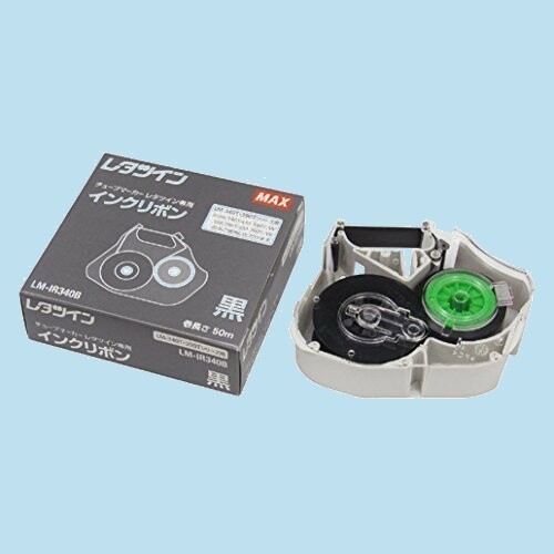 ☆☆☆新品SALE レタツイン マックス M-8Y 00006638 【まとめ買い3個セット】 インクリボン 黒 50m巻 LM-IR340B
