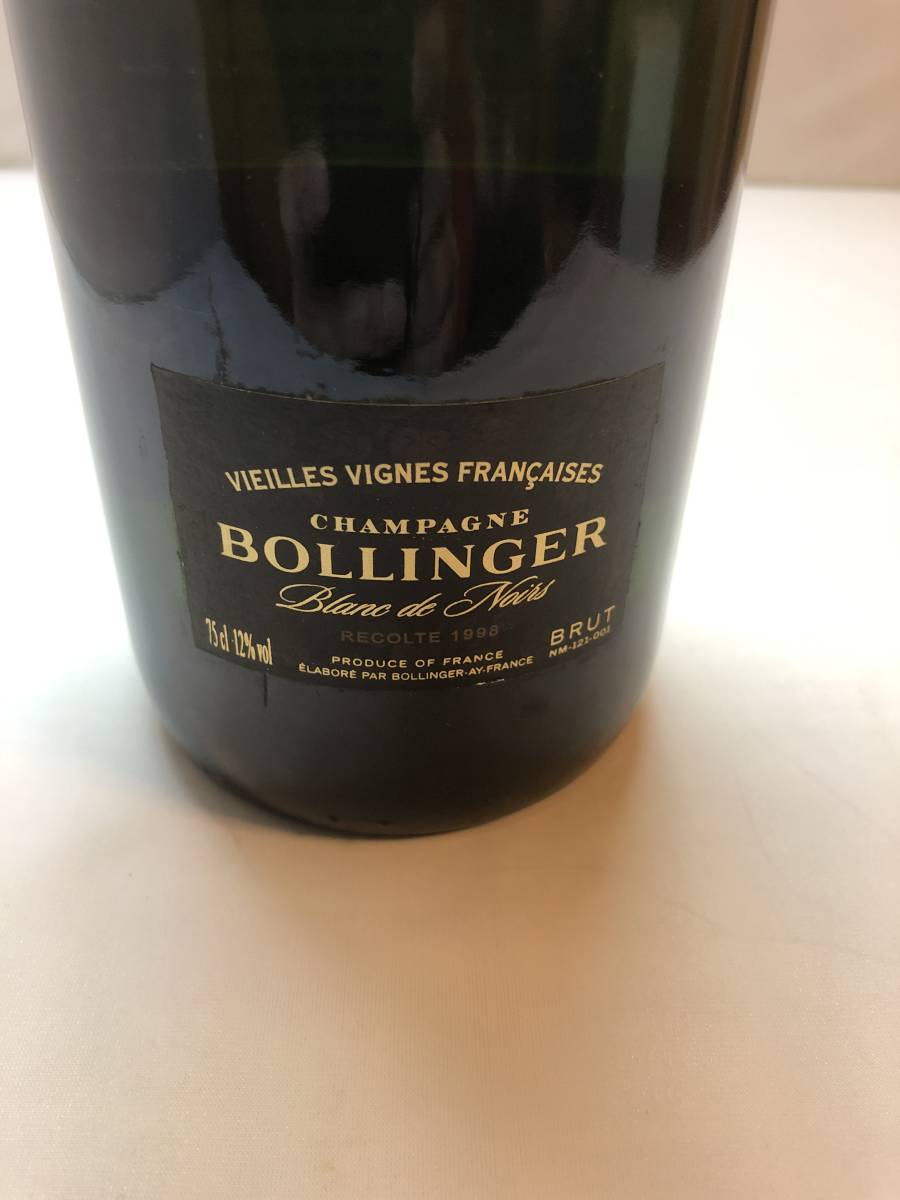 古酒　未開栓　BOLLINGER 1988 750ml ボランジェ 750ml 0 古酒 ワイン ^VABL45A6^ States