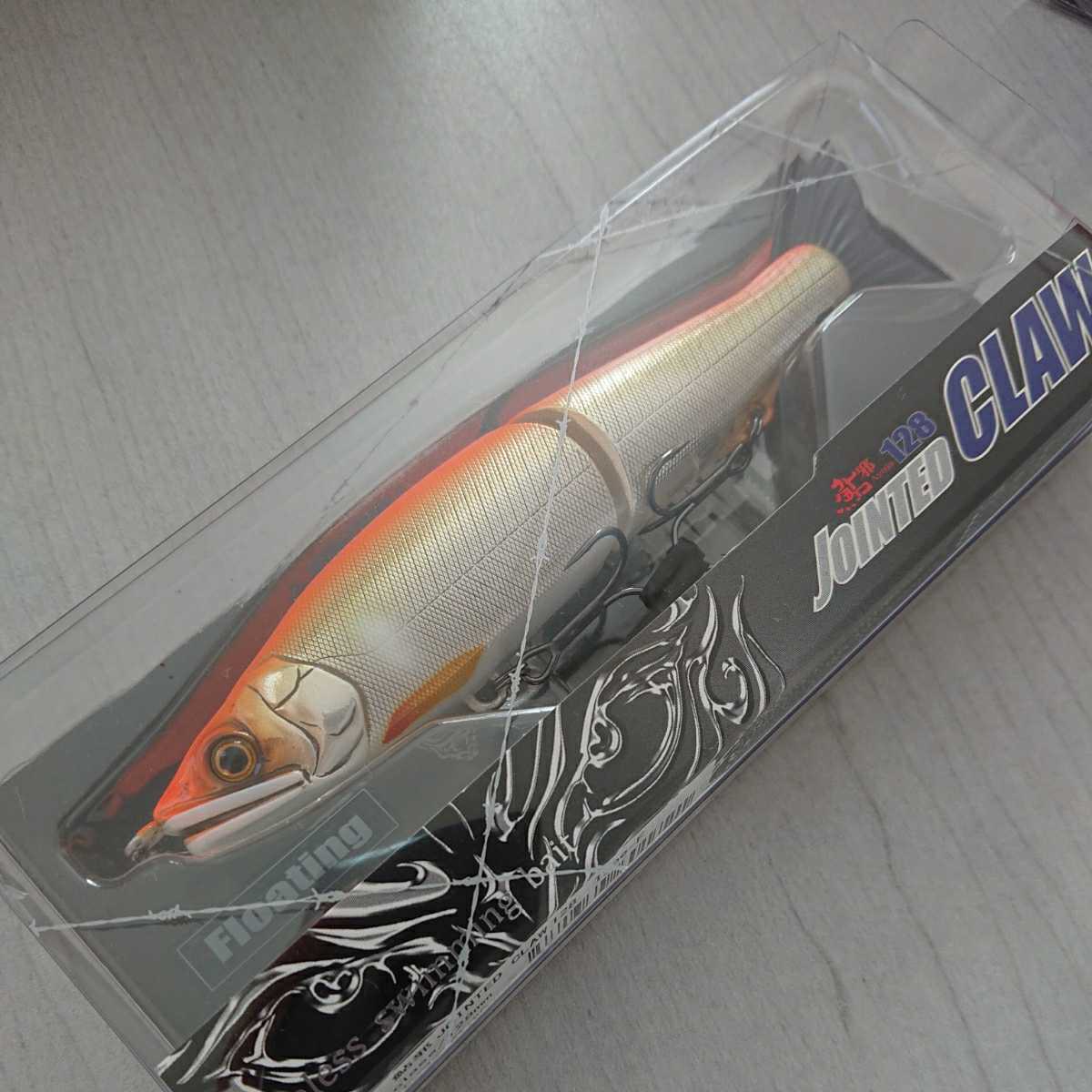  ガンクラフト ジョインテッドクロー128 typeF 紀ノ国オレンジ(ビッグベイト)｜売買されたオークション情報、yahooの商品情報をアーカイブ公開 - オークファン 淡水