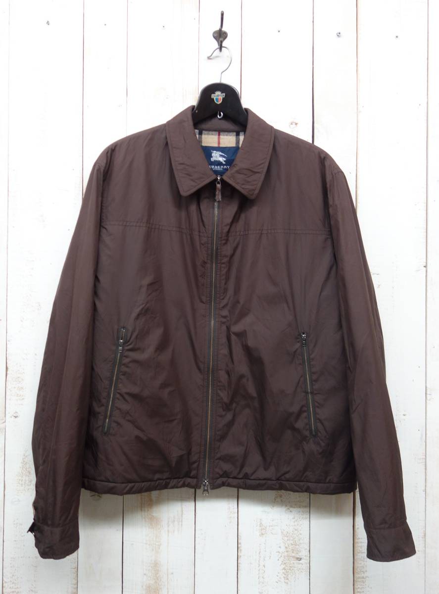 全国無料，最新作 RETRO ヨーロッパ古着 BURBERRY LONDON バーバリー ナイロンジャケット ウール裏 チェック レディス 大きいサイズ(ジャンパー、ブルゾン)｜売買されたオークション情報、yahooの商品情報をアーカ 女性用