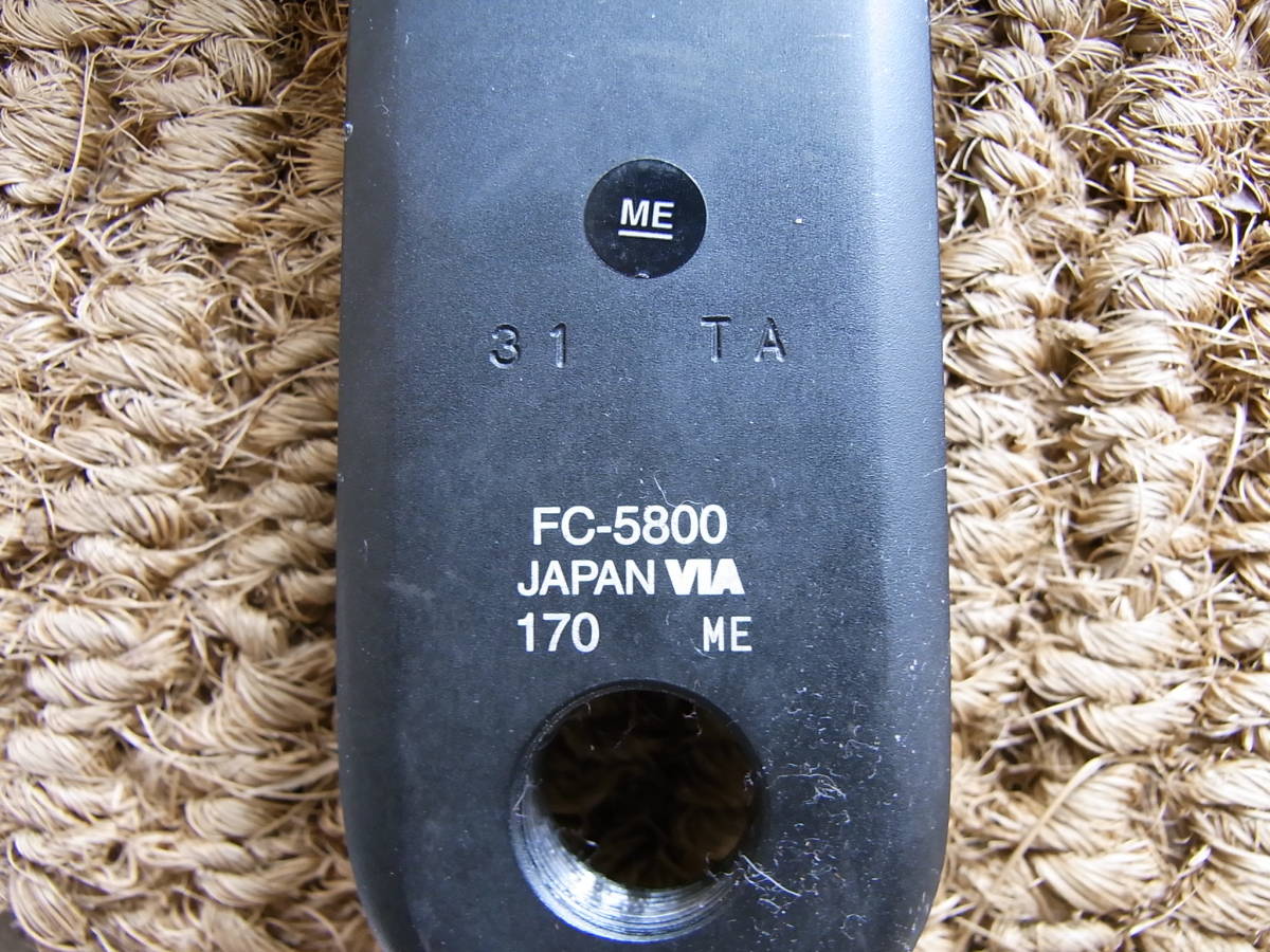0 SHIMANO FC-5800 50-34T 170mm クランクセット 「シマノ」 クランク &frasl; シマノ クランクセット◇ 11S 滋賀大津店 中古品｜Yahoo - クランクの中古品