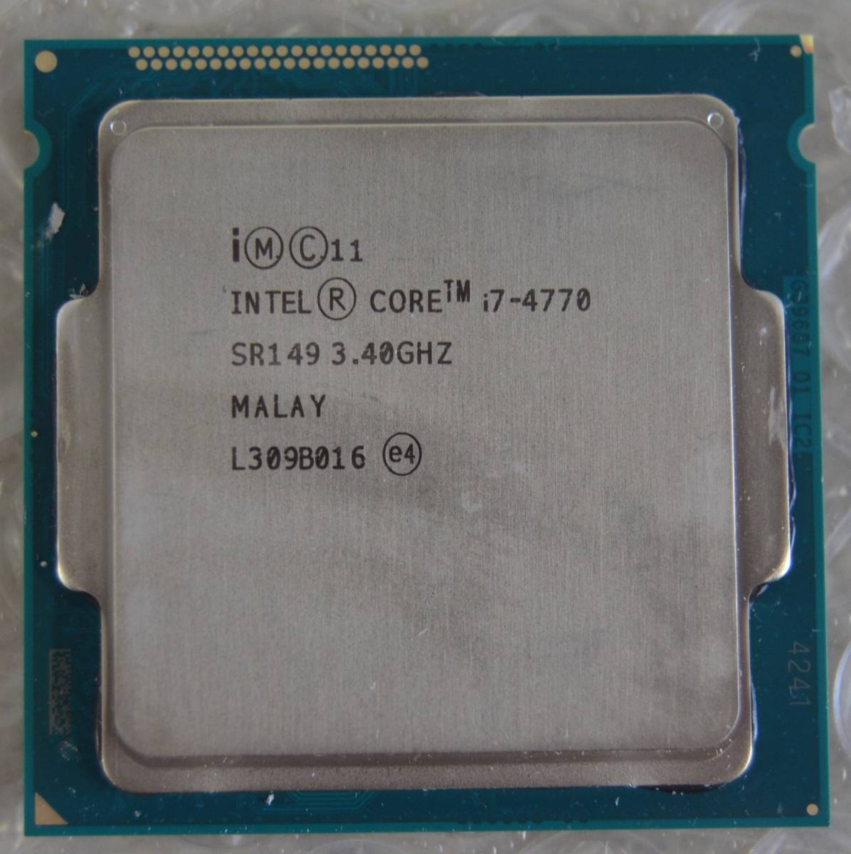 在庫限最終特価 ☆INTEL CORE i7-4770 3.40GHZ 1枚 ☆ 【公式通販】