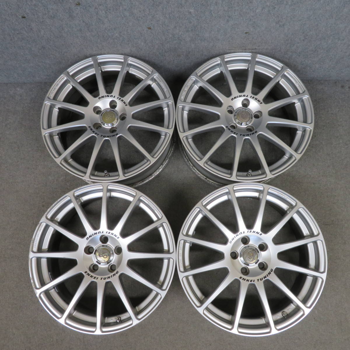 ENKEI TUNING 17インチ 7J+48 5H-100 4本 JAPAN製