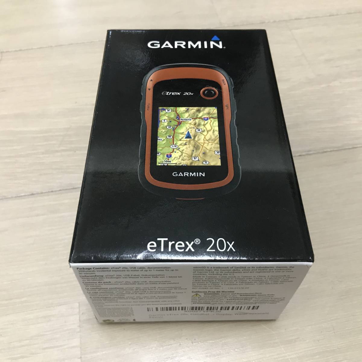正規品，新品 3連休限定特価 GARMIN ガーミン eTrex 20x ハンディGPS 英語版/日本語メニュー&日本地図 OSM 設定済 129798-2 US-GPS(ハンディGPS)｜売買されたオークション情報、yahooの商品情報をアーカイブ公開 - オ ハンディGPS