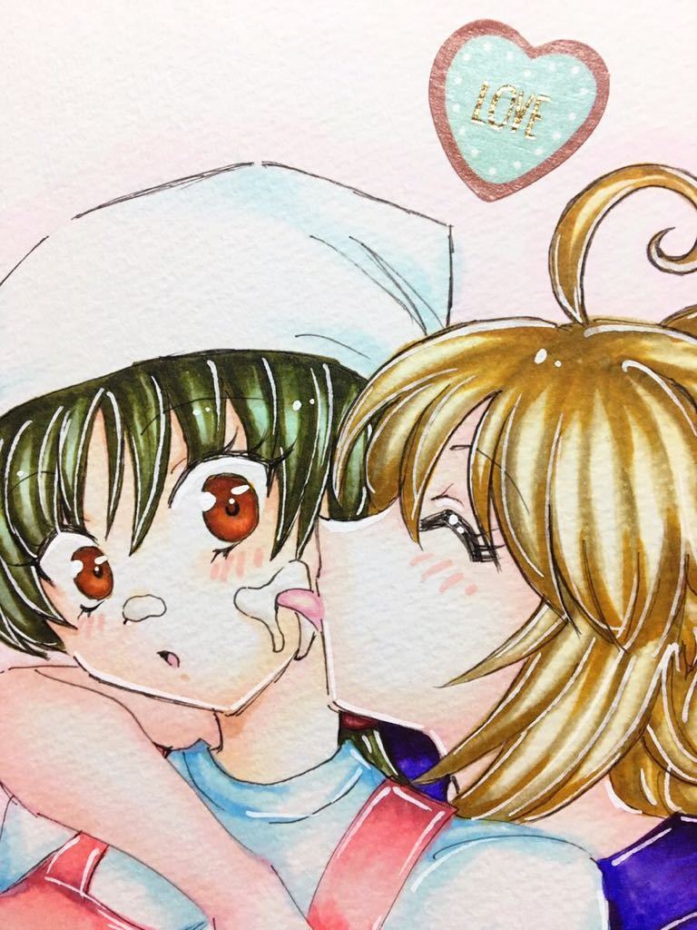 彫元彫伍 B5程度の薄い紙 ガールズバレンタイン Gl 百合 ケモミミ オリジナル セクシー 手描きイラスト 手書き 手描きイラスト 売買されたオークション情報 Yahooの商品情報をアーカイブ公開 オークファン Aucfan Com