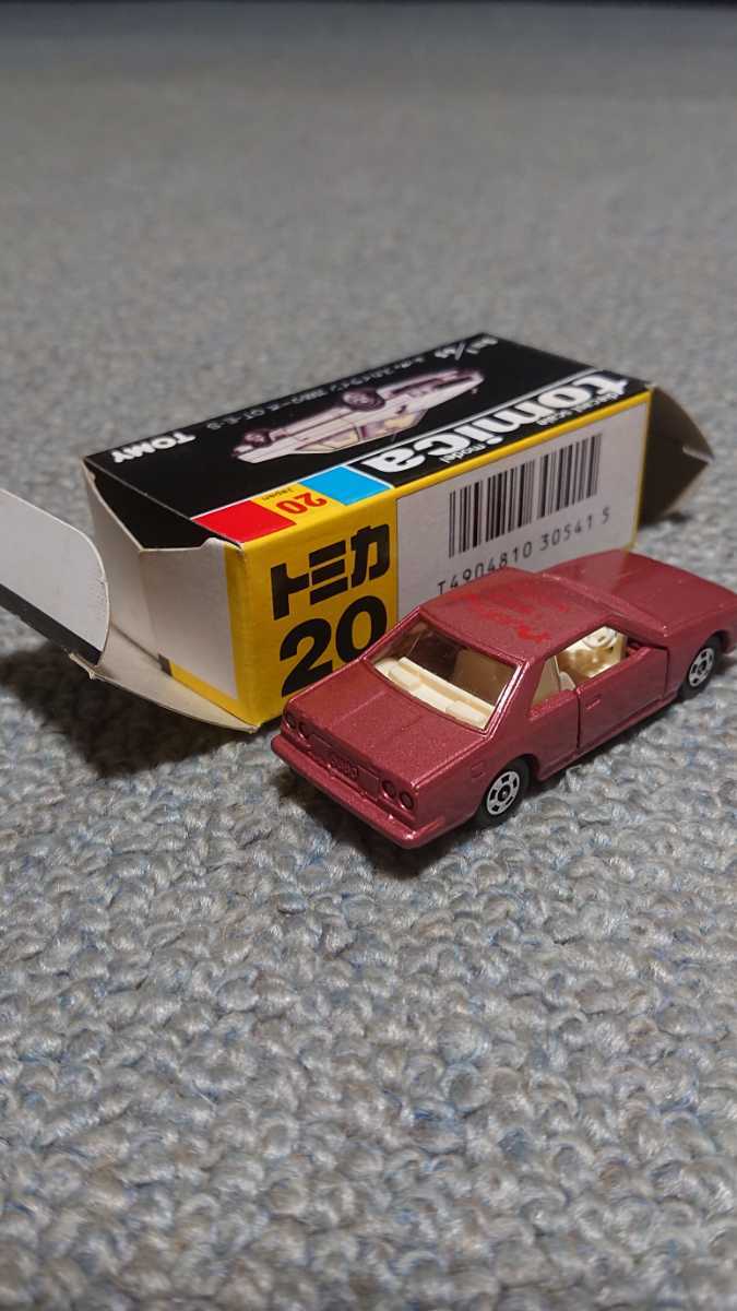 トミカ 黒箱 No 20ニッサン スカイライン GT-E・S 国産 当時物 絶版黒箱