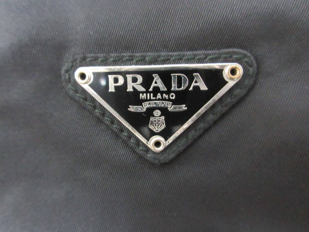 PRADA プラダ ショルダーバッグ B7338 ナイロン 黒(ショルダーバッグ 