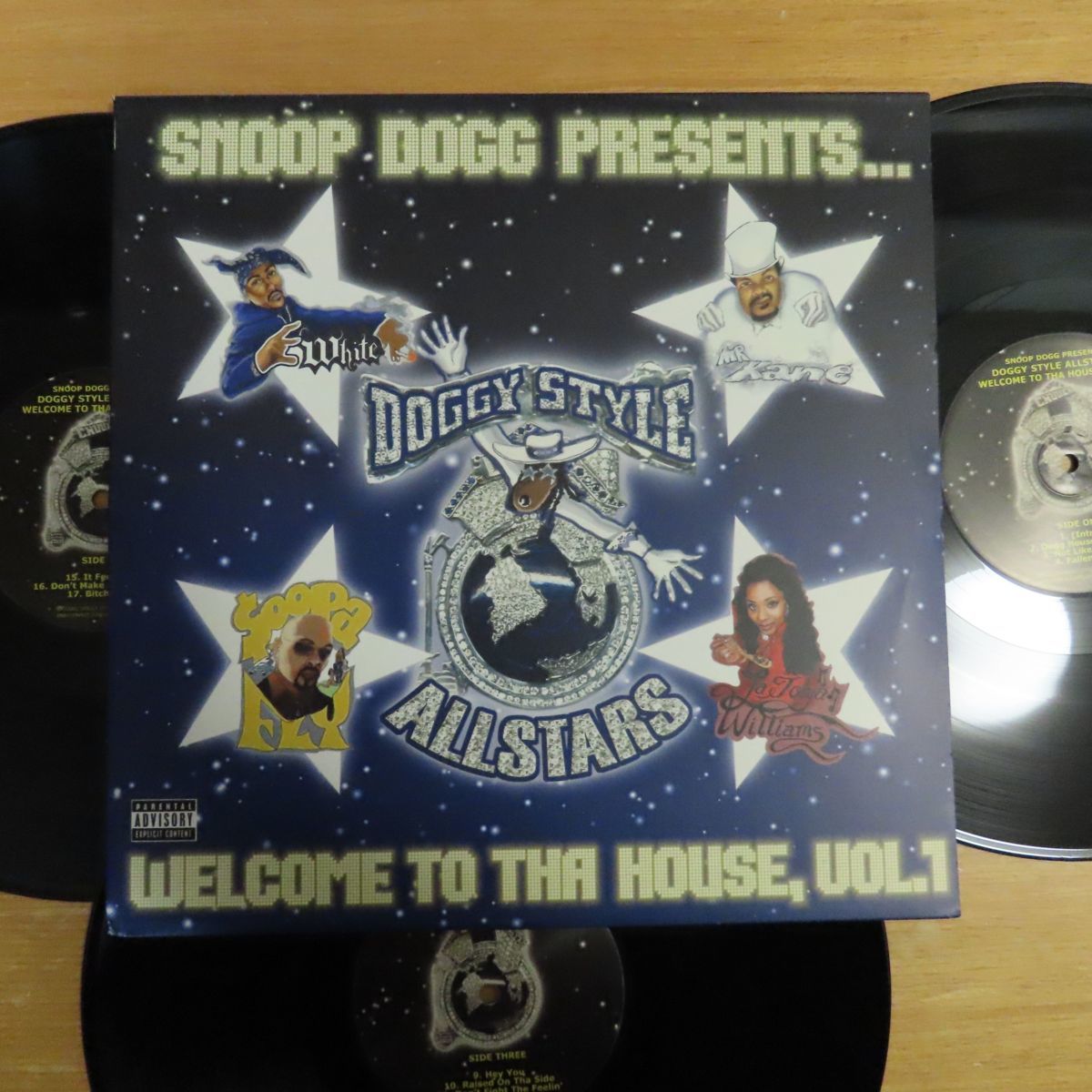 42001210; US盤/3LP Doggy Style Allstars/Welcome To Tha House Vol. 1(ラップ