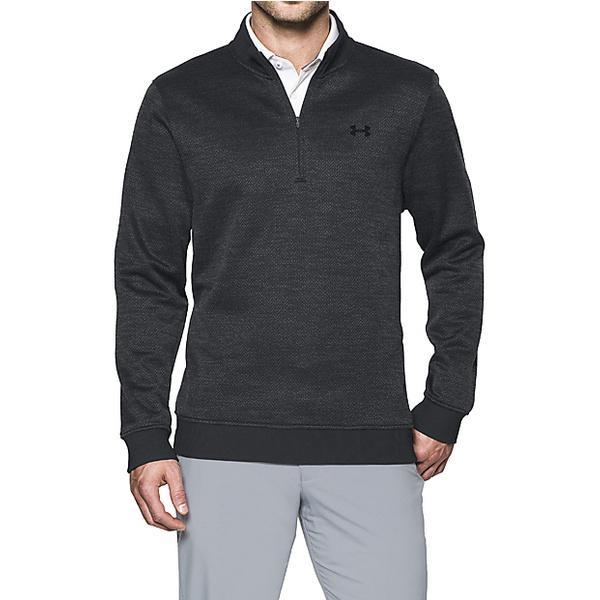 限定SALE，得価 アンダーアーマー 長袖 ジップ セーター XXL 3L 裏フリース 黒 ブラック 撥水 UNDER ARMOUR ジャケット 1309289 コールドギア ルーズ(トレーナー)｜売買されたオークション情報、yahooの商品情報をア トレーナー