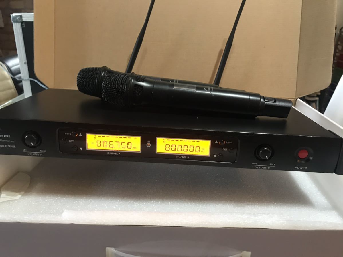 Soundpure 800MHz帯ワイヤレスマイク8033e 単品 PURE SOUND 鯖*郎様