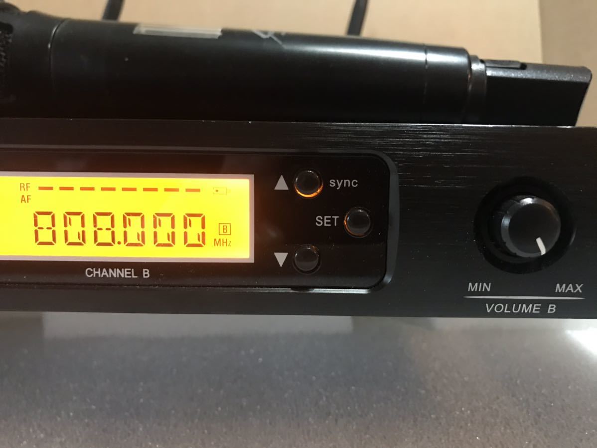 Soundpure 800MHz帯ワイヤレスマイク8033e 単品 PURE SOUND 鯖*郎様