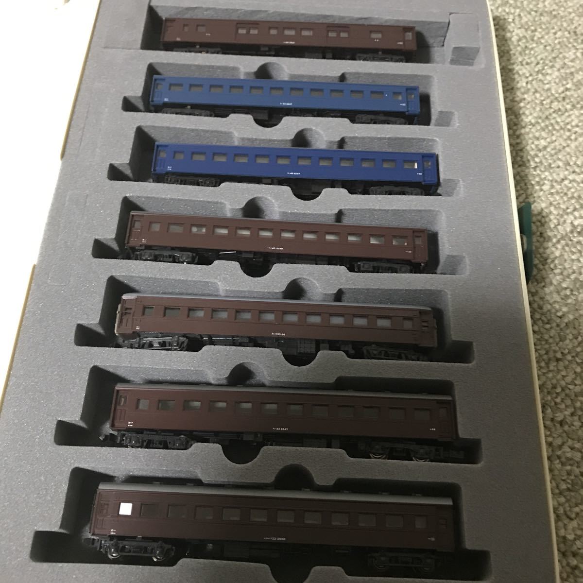 荷客車　マニ60　と　スハ　スハフ43系　　　大雪　仕様　　 - スハ43系客車 Kano鉄道局 車両写真-31 大井川鐵道スハフ43形 連絡帳