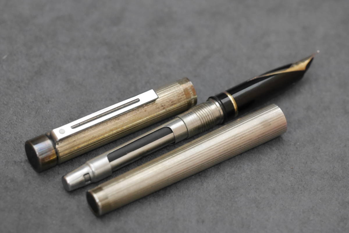 134 SHEAFFER シェーファー 万年筆 ペン先14K 14金 No.585 STERLING