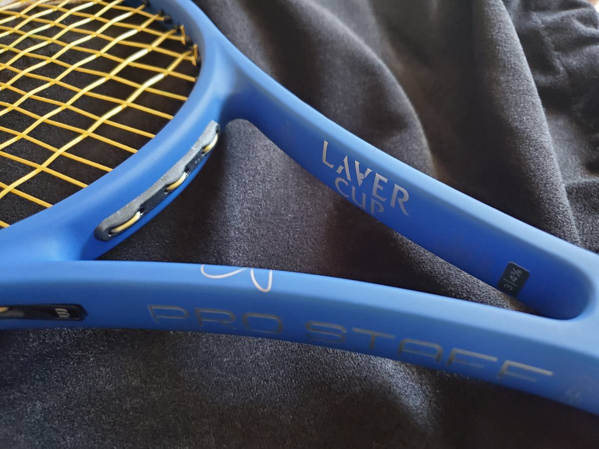 RF97 Wilson Staff Pro Laver 青 G3 レーバーカップモデル Cup Edition CUP LAVER プロスタッフ ウィルソン 赤 racquet