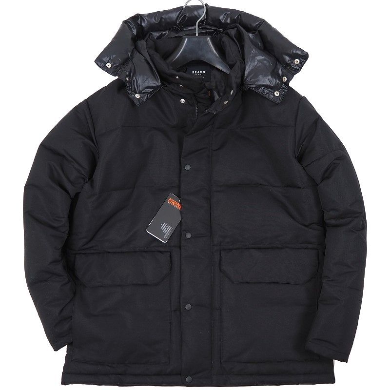 【豊富な，新作登場】 BEAMS ビームス THERMORE サーモア社 2WAY 高性能中綿 ジャケット ブルゾン L メンズ 秋冬 エコダウン マウンテンパーカーG319 黒(Lサイズ)｜売買されたオークション情報、yahooの商品情報をアーカイ ジャンパー、ブルゾン一般