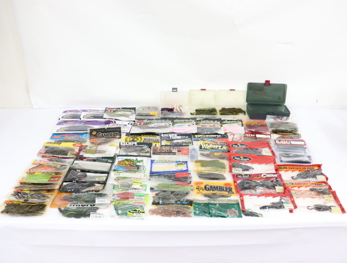 品質保証，新作登場 バークレイ パワーベイト ジャッカル レイドジャパン メガバス 他 ワーム 計60点 あり(スイムベイト)｜売買されたオークション情報、yahooの商品情報をアーカイブ公開 - オークファン スイムベイト