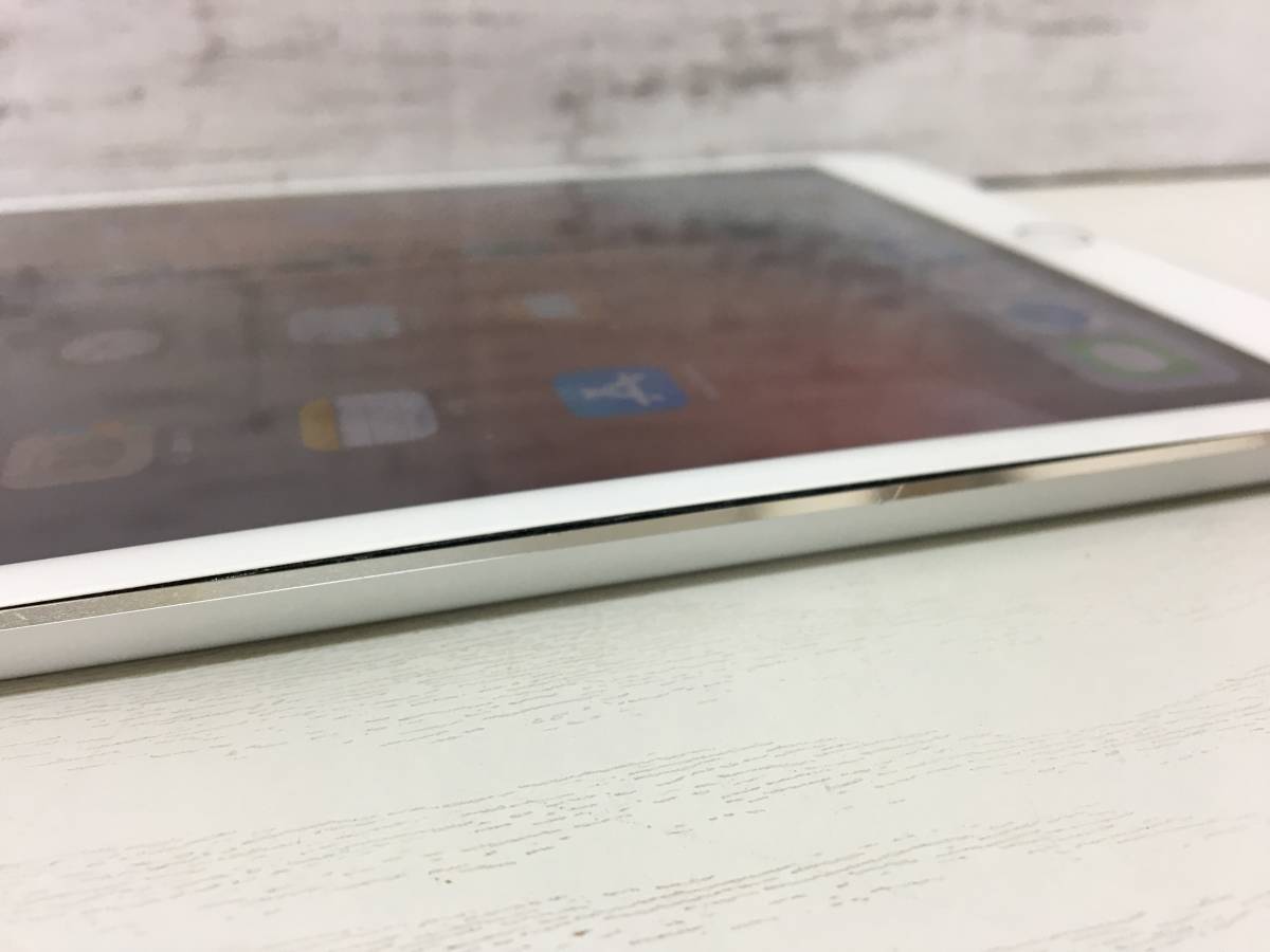 ☆Apple iPad mini 3モデル 7.9インチ 16GB シルバー A1599(MGNV2J/A) 動作品※難あり_5