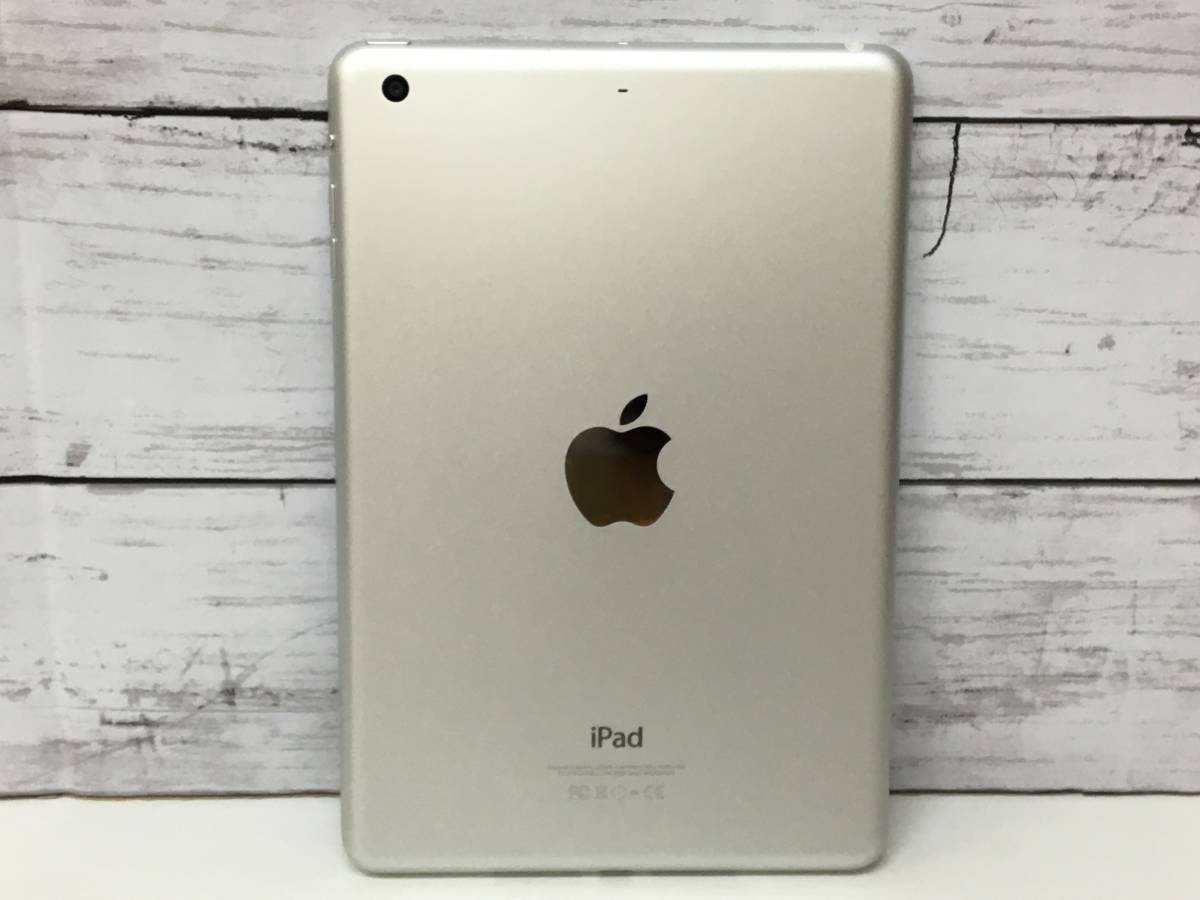 ☆Apple iPad mini 3モデル 7.9インチ 16GB シルバー A1599(MGNV2J/A) 動作品※難あり_8