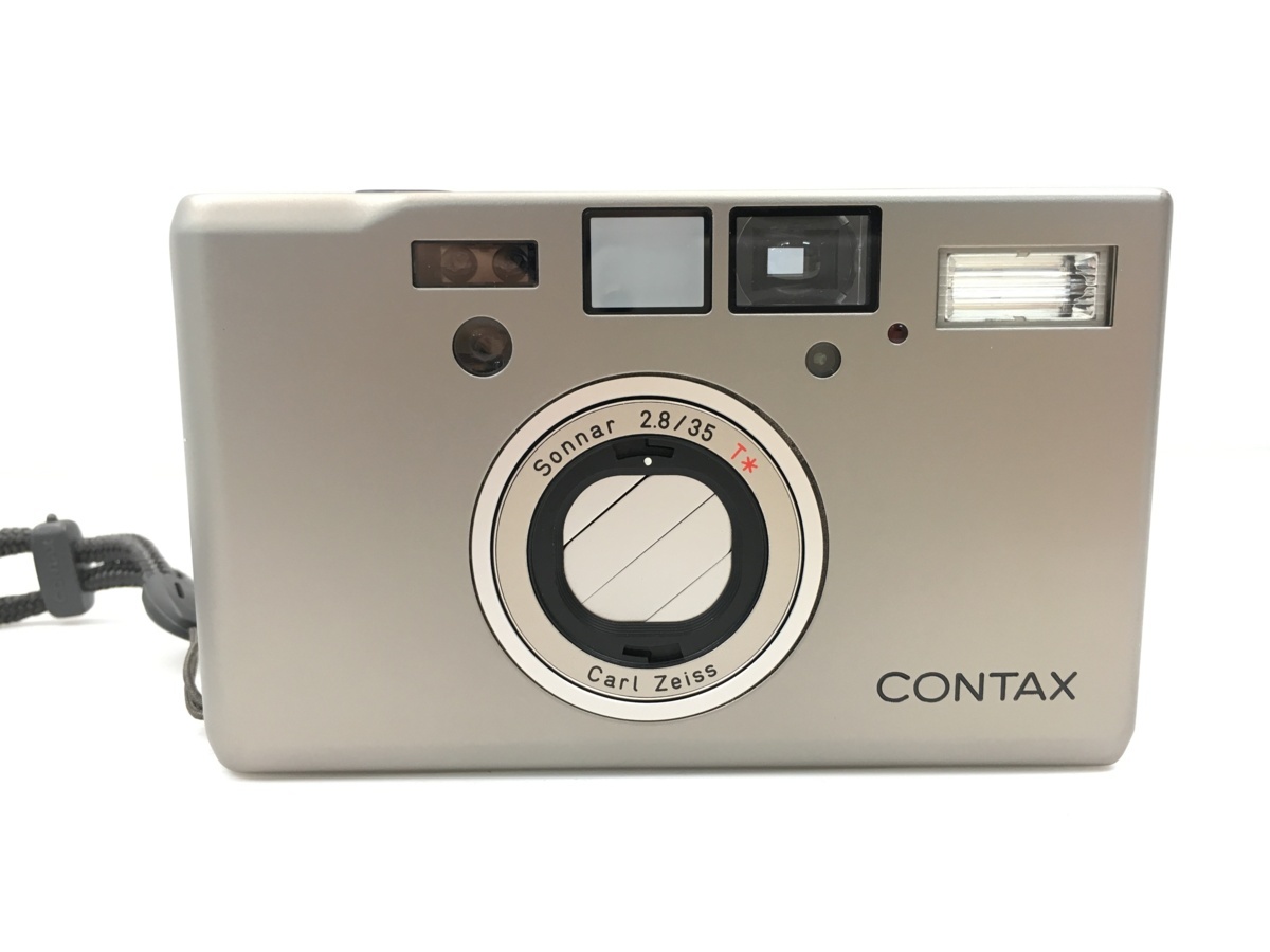 【美品】CONTAX T3　コンタックス　フィルムカメラ　コンパクトカメラ　Sonnar 2.8/35 T*　Carl Zeiss　フィルム35ｍｍ レア 希少品♪2464S_2