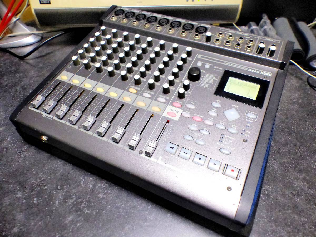 KORG D888 8ch マルチトラックレコーダー MTR : tascam dp boss br