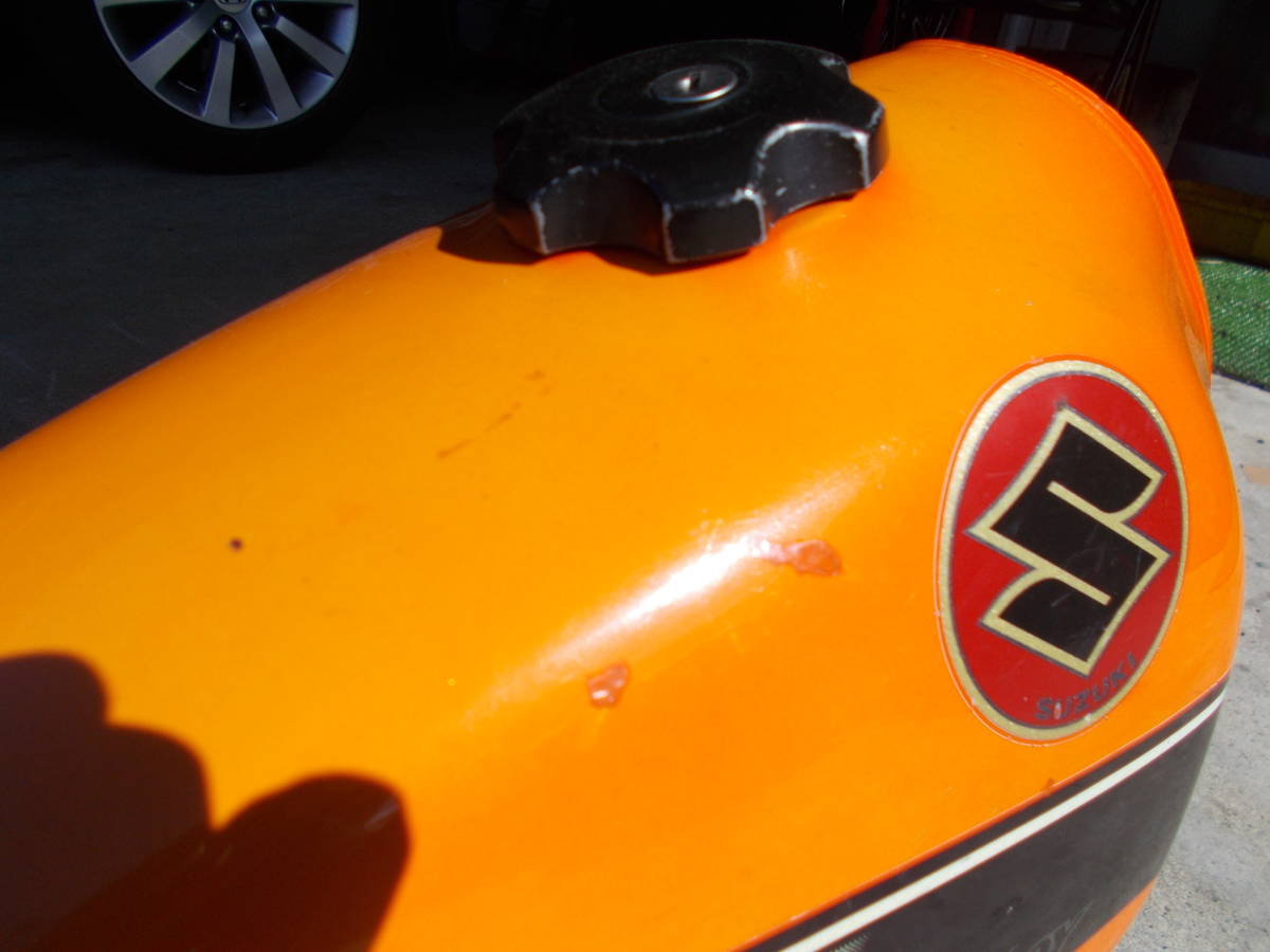 スズキ グラストラッカータンク 凹み無しです。 グラストラッカー