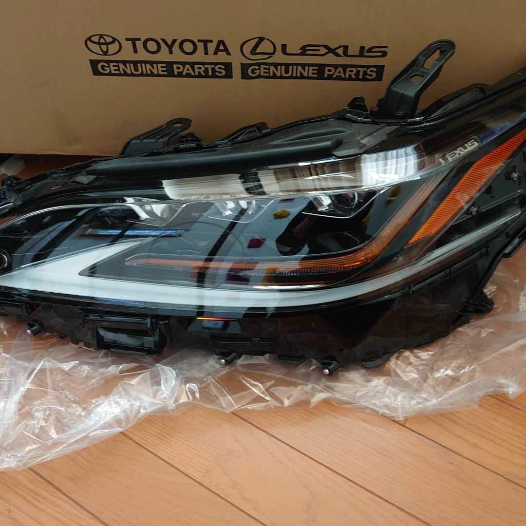 レクサス ES AXZH10 左ライト 3眼フルLEDヘッドランプ KOITO 33-263