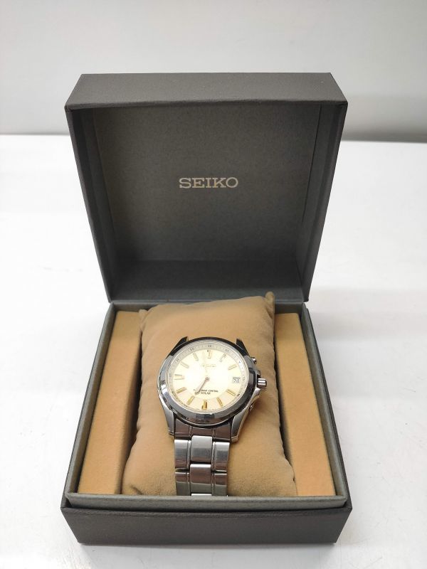 【限定セール，爆買い】 現状品 SEIKO セイコー 電波ソーラー メンズ 7B22-0AY0 ベルト破損 稼働品(セイコー)｜売買されたオークション情報、yahooの商品情報をアーカイブ公開 - オークファン その他