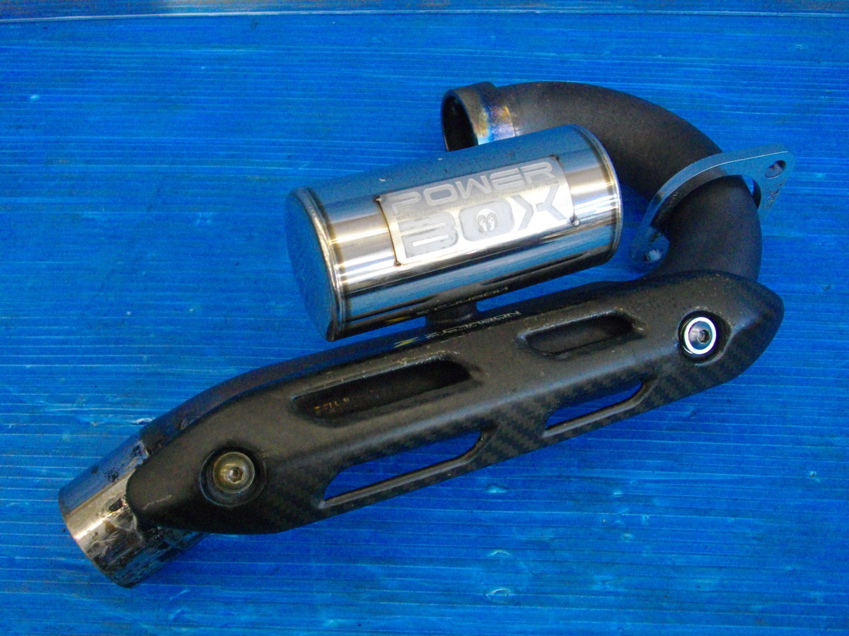 格安，HOT T【365】中古品 SP忠男 パワーボックス エキパイ WR250R/X 