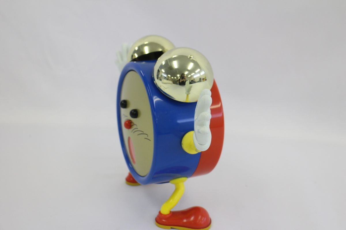 002▽【中古 希少】フジテレビ めざましくん 目覚まし時計 めざまし 