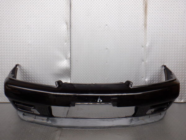 定番人気，定番 日産純正 BNR32 スカイライン GT-R フロントバンパー リップ付 ブラック 即納(フロント)｜売買されたオークション情報、yahooの商品情報をアーカイブ公開 - オークファン 日産用