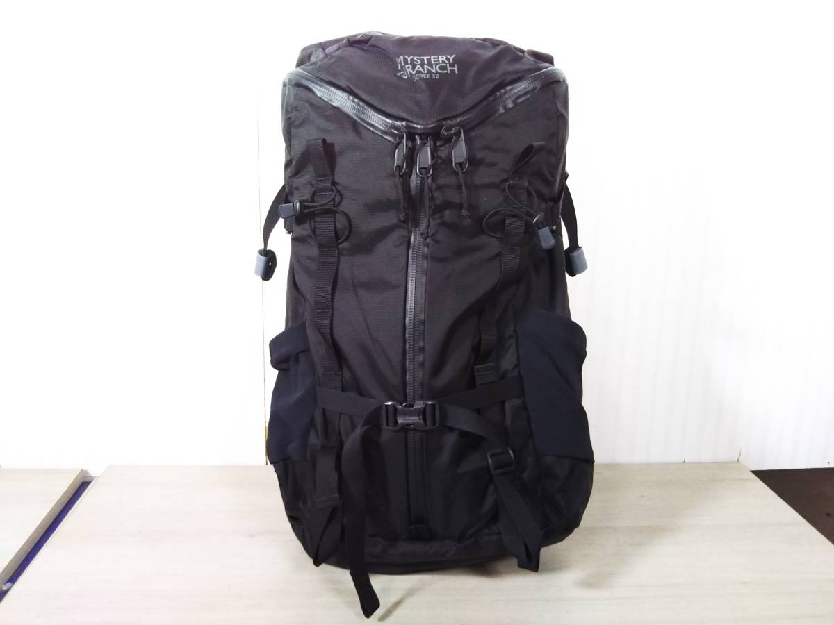  MYSTERY RANCH ミステリーランチ SCREE32 スクリー32 バックパック 登山カバン ザック リュックサック ナイロン ブラック(ミステリーランチ)｜売買されたオークション情報、yahooの商品情報をアー ミステリーランチ