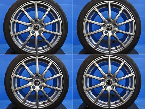 18インチ ホイール 中古 4穴（サマータイヤ・ホイールセット 中古 